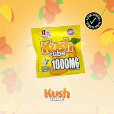 Kush Cubes 1000mg Single Gummy Mighty Mango