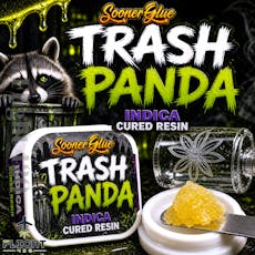 Sooner Glue 1g Cured Resin Trash Panda