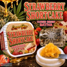 Sooner Glue 1g Cured Resin Strawberry Shortcake