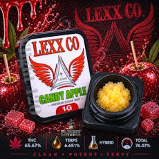 Lexx Co 1g Wax Candy Apple