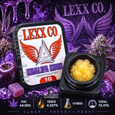 Lexx Co 1g Wax Khalifa Kush