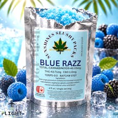 Sunshines Slushy Packs 50mg Blue Razz