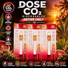 Dose 1g CO2 Disposable White 99
