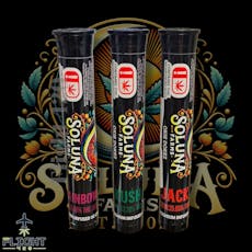 Soluna Farms Okie Dokes 1g Infused Preroll Rainbow Beltz