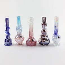 12" Soft Glass Bong | Assorted Colors (LuvBuds) by LUVBUDS