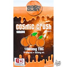 MOON DUST-GUMMIES-1000MG COSMIC CRUSH PEACH-SATIVA