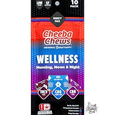 CHEEBA CHEWS-WELLNESS VARIETY-50MG ENERGY-TRIFECTA-SLEEP