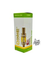 DIME-1000MG TANK VAPE CART-TROPICAL KIWI-HYBRID