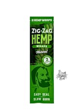 ZIG ZAG-HEMP WRAPS-NATURAL
