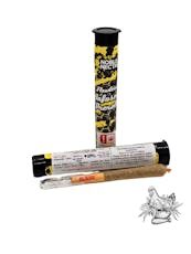 NOBLE NECTAR-FLAWLESS INFUSED PREROLL-1G SHERB N RUNTZ INFUSED WITH LEMON SKUNK LIVE RESIN
