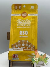 CHEEBA CHEWS-100MG-RSO CARAMEL CHEW-HYBRID