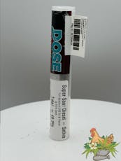DOSE-1G INFUSED RAW PREROLL-SUPER SOUR DIESEL-SATIVA