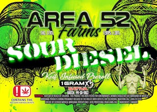 Area 52 Sour Diesel Infused Pack
