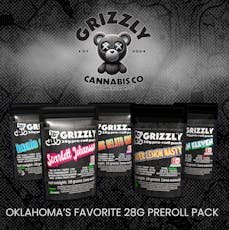 Grizzly Hash Burger 28 pack