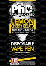 Lemon Cherry Gelato - 1000mg - Disposable