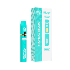Vape Cart - Cure Injoy - 2G Disposable Vape - Tropical Gelato (Hybrid)