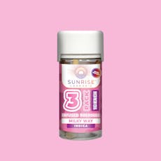 Infused Preroll - Sunrise Cannabis - 3 Pack 1g Infused Prerolls - Milky Way