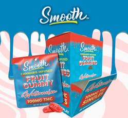 Edible - Smooth - 100mg Single Gummy - Watermelon
