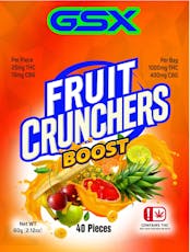 Edible - Green Science Extracts - 1000mg Fruit Crunchers - Boost by Green Science Extracts