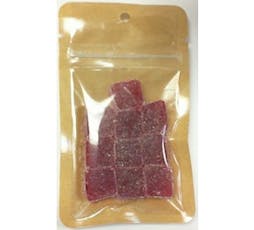 Raspberry Indica Gummies 105.6mg