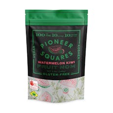 Pioneer Squares: 100mg THC Watermelon Kiwi 10pk <DOH>
