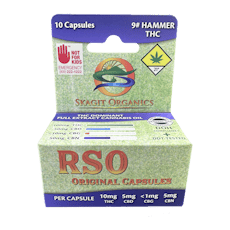 Skagit Organics: RSO Capsules 9# Hammer <Doh>
