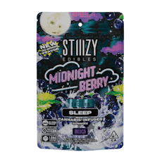 STIIIZY - Mylar Gummy - Sleep Midnight Berry - 100mg