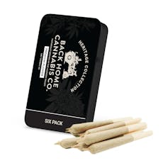 Back Home Cannabis | Preroll | 6pk | 3g | White Widow