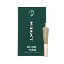 Grassroots Pre-Rolls (Shorties) Hickory Hash 2g 5pk