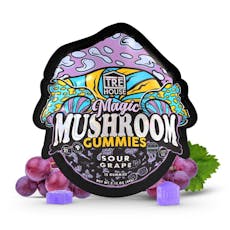 Sour Grape Mushroom Gummies