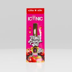 Iconic - 2g Flavor Infused Blunt - Fruit Punch OG (S)