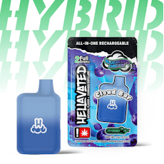 Hellavated 2g Blueberry Dream Cloud Bar Disposable