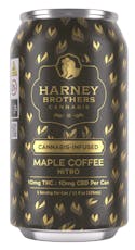 Harney Brothers | Beverage | 10mg : 10mg CBD | Maple Nitro Coffee