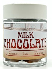 Milk chocolate pieces