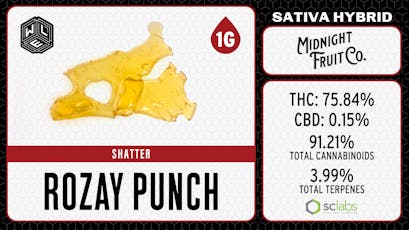 WLE - Rozay Punch (S) - Shatter Dab 1g