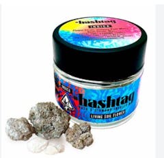 #Hashtag | Cromagnon Man x Velvet Purps (3.5g) | Diamond & Hash Infused Flower | Indica | THC 50.8%