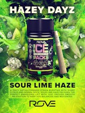 Sour Lime Haze | .5g Triple Infused Prerolls (Rosin , Diamonds , Hash) 5pk