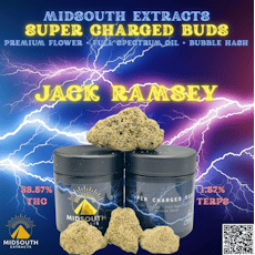 Super Charged Buds - Jack Ramsey - 33.57% THC