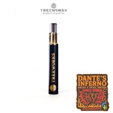 510 | Dante's Inferno Live Rosin | .5g | Treeworks