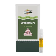 Sunnies 1g Sunshine #4 Live Resin Cart - 1g