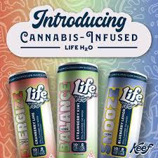 Life H20 Still Water Energize Cranberry Lime THC:THCV 10mg