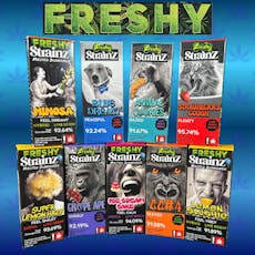Freshy STRAINZ - Sour Tangie - 1g Live Resin Cartridge