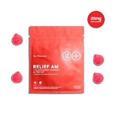 1906 | Gummy | 4pk | 100mg THC + Pain Relief Blend | Relief AM Sour Watermelon