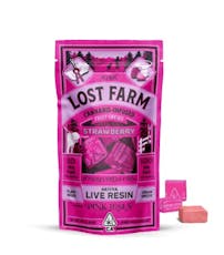 Lost Farm Live Resin (Pink Jesus) Strawberry Fruit Chews (S)