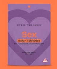 Curio Chews Sex (+Terpenes) Bedroom Berry 5mg 20pk