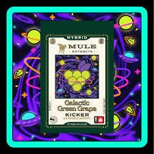 Mule Kickers 1pc Galactic Green Grape Gummy