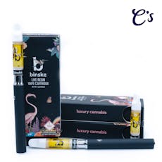 Binske | Live Resin Cart (S) Carbon Kush 1g