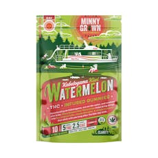 Minny Grown 50mg Infused Gummies: Kiwi Watermelon