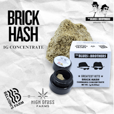 Brick Hash (Sativa), 1g
