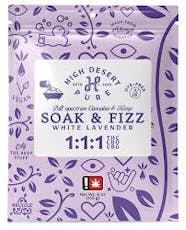 Soak & Fizz 4oz White Lavender 1:1:1 (HDP)